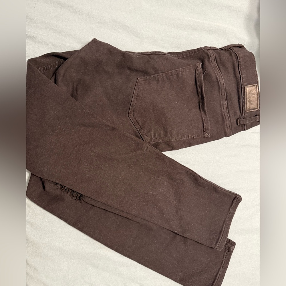Express High Rise Distressed Legging - Picture 6 of 6